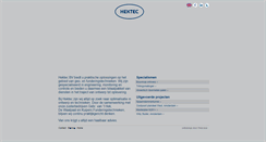 Desktop Screenshot of hektec.nl