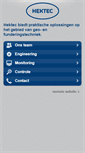 Mobile Screenshot of hektec.nl